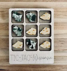 Tic-Tac-Wisconsin Game - Cheese