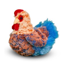 Douglas Henrietta Blue Lace Hen Plush