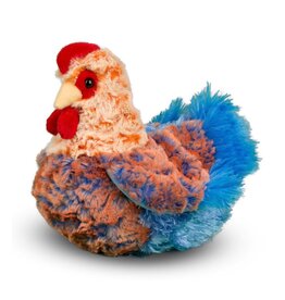 Douglas Henrietta Blue Lace Hen - Large Plush
