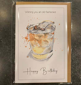 Wishing You an old Fashioned Birthday Card