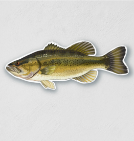 Little Rock Designs Sticker - 3" Largemouth Bass