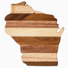 Totally Bamboo Wisconsin Bamboo Shiplap Cutting Board
