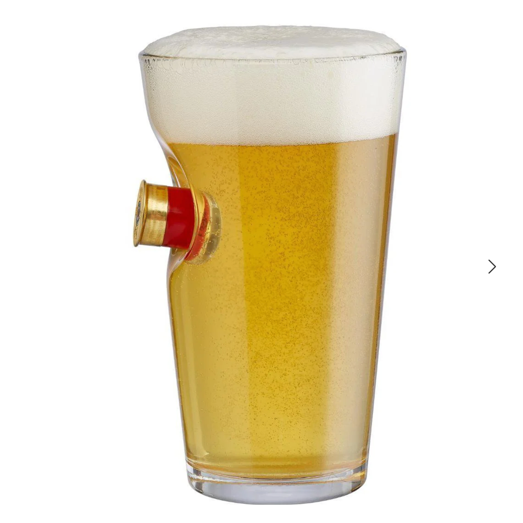 BenShot Pint Glass - Shotgun Shell