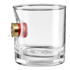 BenShot Rocks Glass - Shotgun Shell