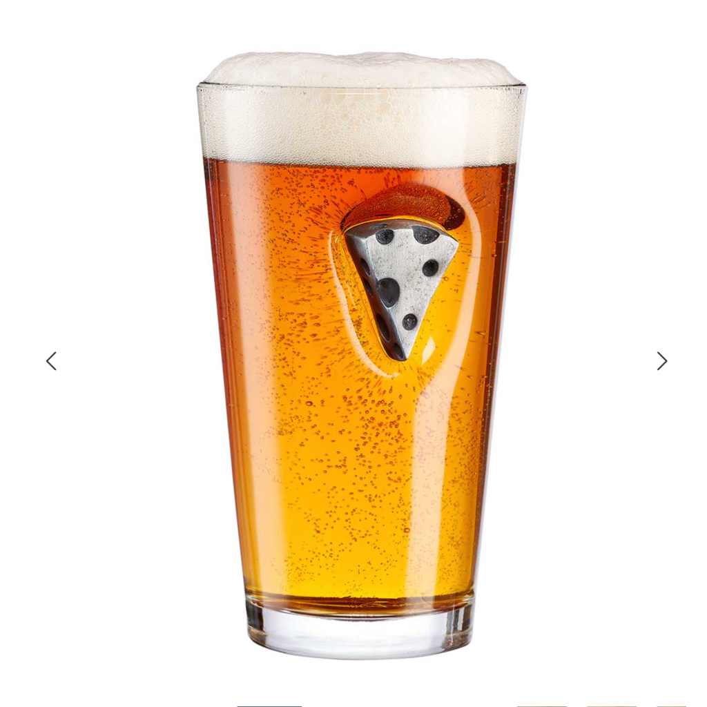 BenShot Pint Glass - Wisconsin Cheese