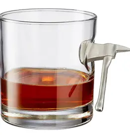 BenShot Rocks Glass - Fire Axe