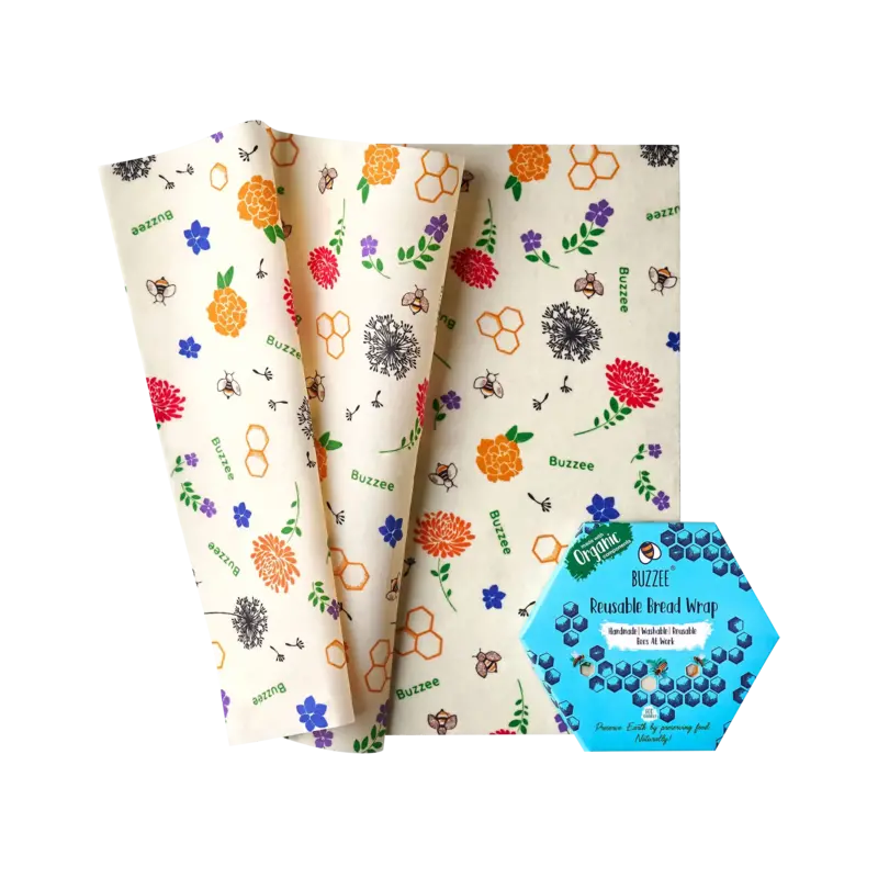 Reusable Beeswax Wrap - Bread/Baguette Wrap