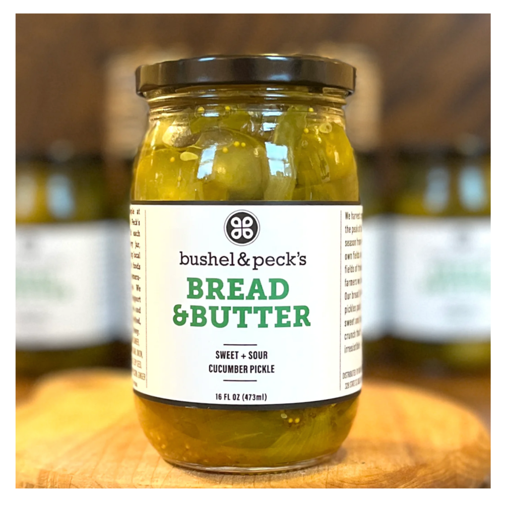 Bushel & Peck's Bread & Butter Pickles 16oz.