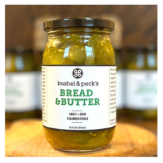 Bushel & Peck's Bread & Butter Pickles 16oz.