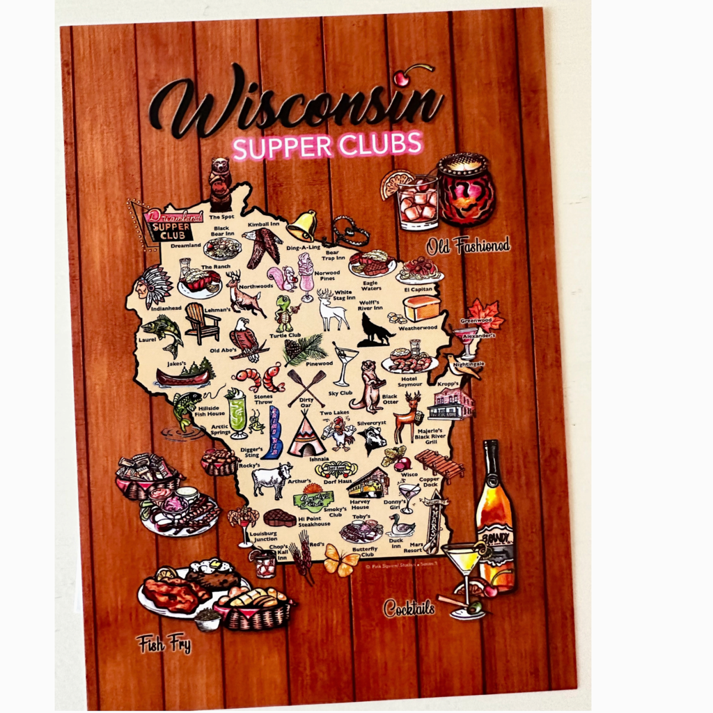 Supper Clubs Poster 1 - 11x17