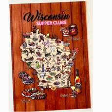 Pink Squirrel Studios Supper Clubs Poster 1 - 11x17