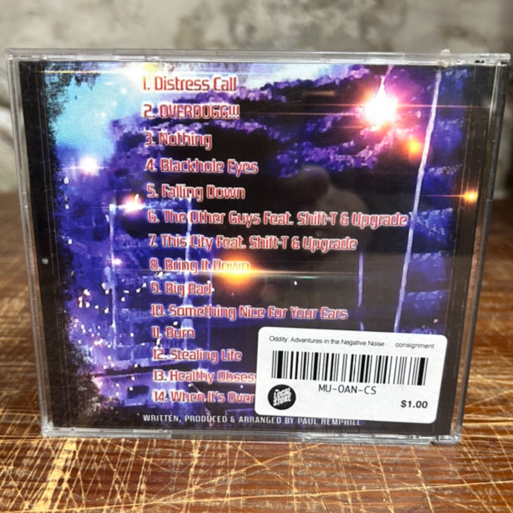 Hemphill Paul Oddity: Adventures in the Negative Noise