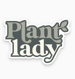 Ruff House Print Shop Sticker: Plant Lady