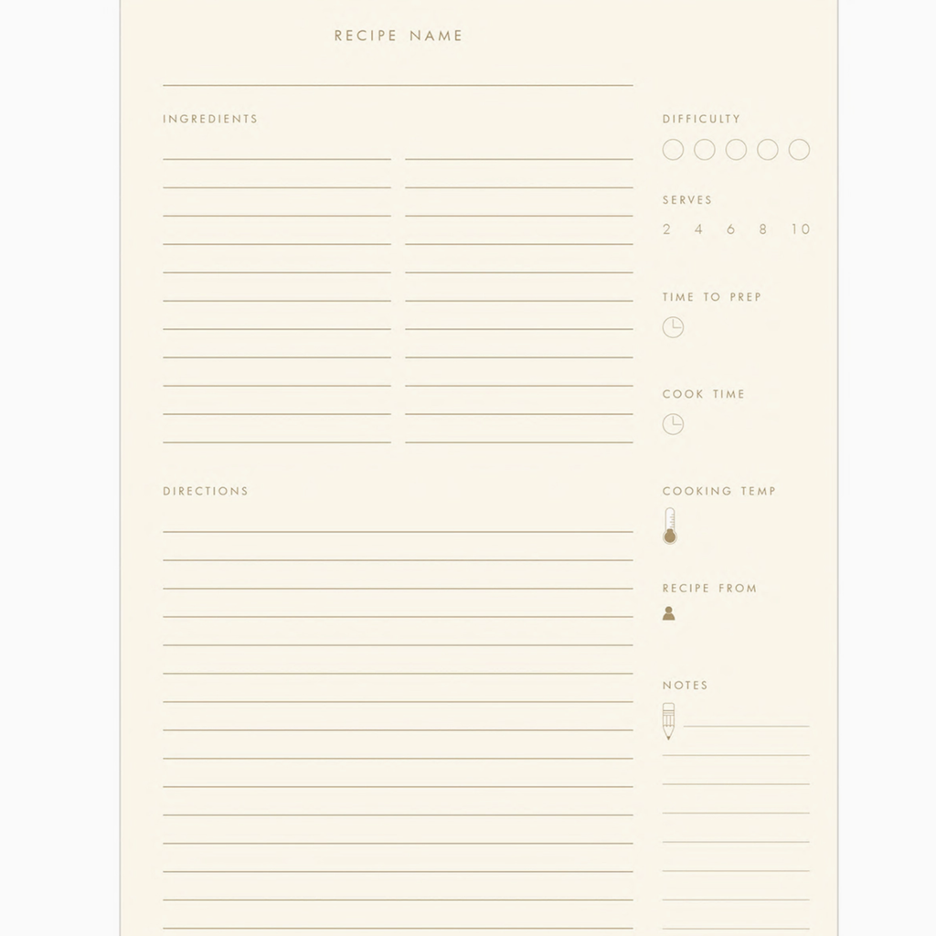 Ruff House Print Shop Recipe book: Retro Vanilla