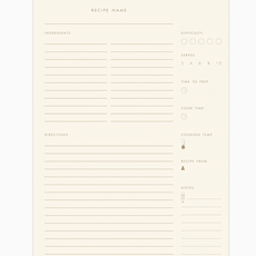 Ruff House Print Shop Recipe book: Retro Vanilla