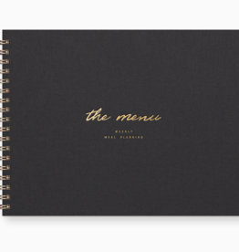 Meal Planner: Weekly Menu, Black