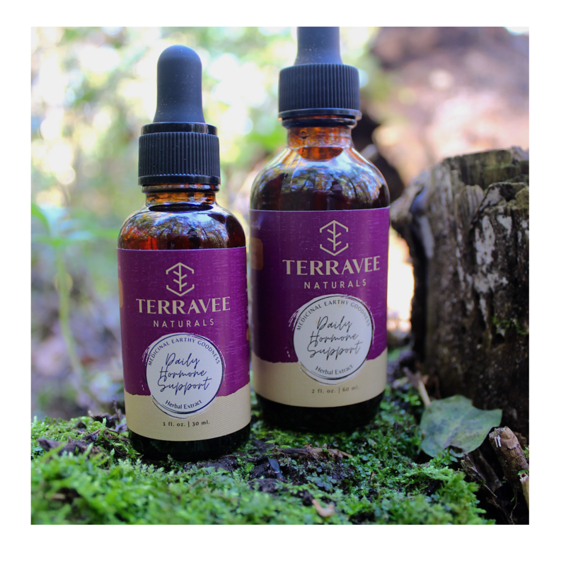 Terravee Naturals Hormone Support Tincture, 1oz