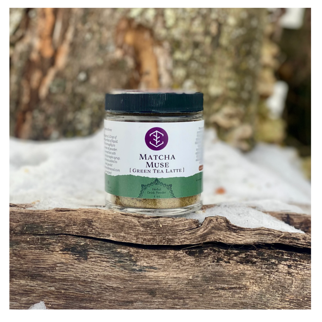 Terravee Naturals Matcha Muse Latte-Moon Mylk Herbal Tea Powder