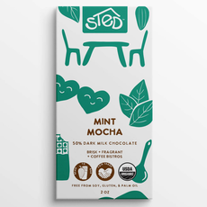 Sted Foods Sted - Mint Mocha Chocolate Bar