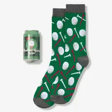 Little Blue House Beer Can Socks - Balls & Tees