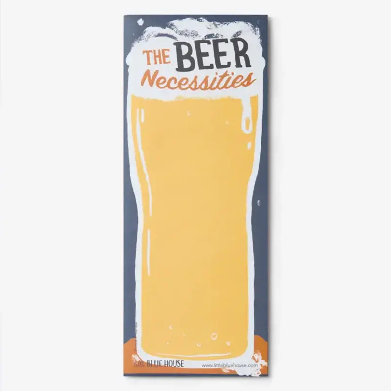 Little Blue House Notepad - The Beer Necessities