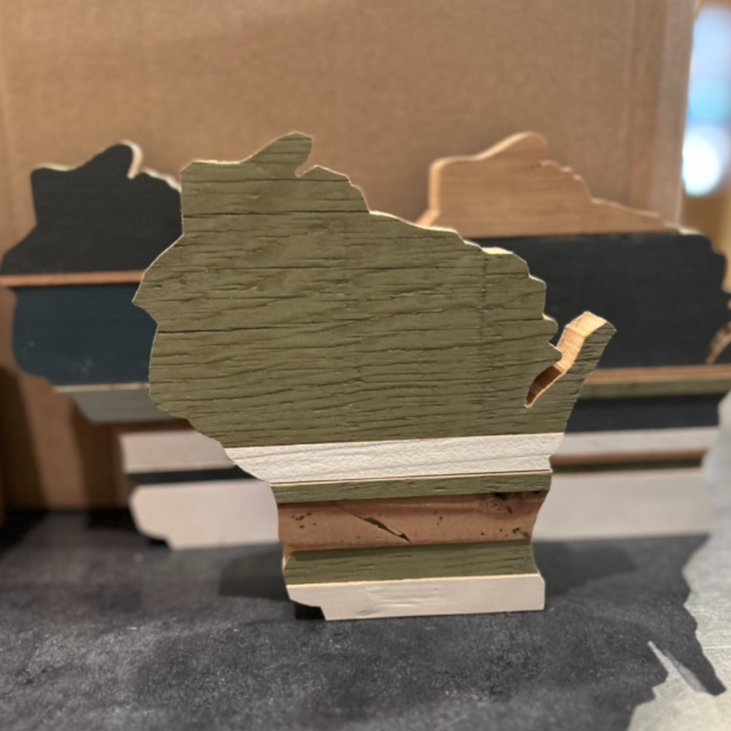 Fern & the Twig Wisconsin-reclaimed wood art