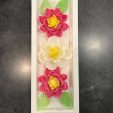Large Flower Candle Tray