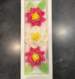 Large Flower Candle Tray