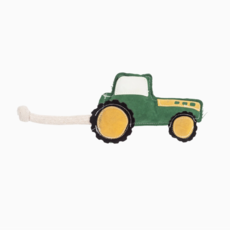 Leather Tractor Dog Chew Toy