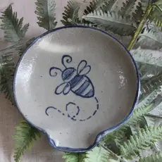 Rowe Pottery Spoon Rest - Bumble Bee