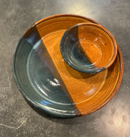 Encore Arts Pottery: Chip & Dip Tray