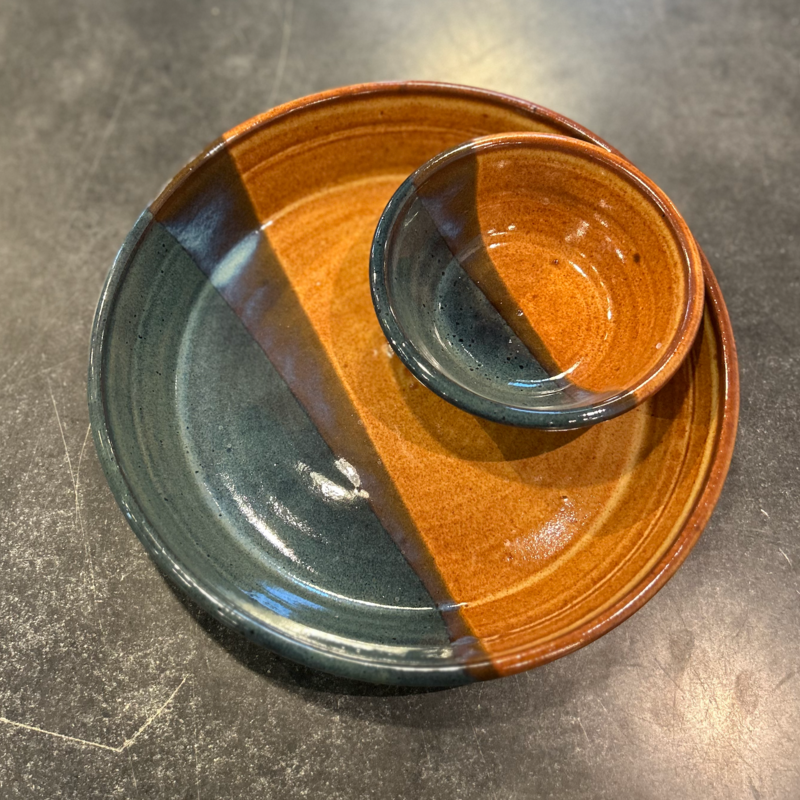 Encore Arts Pottery: Chip & Dip Tray