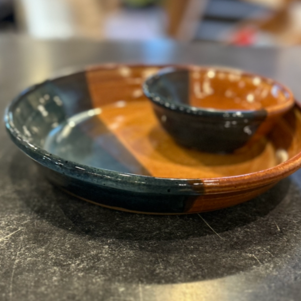 Encore Arts Pottery: Chip & Dip Tray