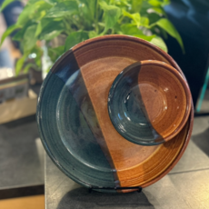 Encore Arts Pottery: Chip & Dip Tray