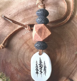 The Feral Fern Co Clay Pines Car Diffuser