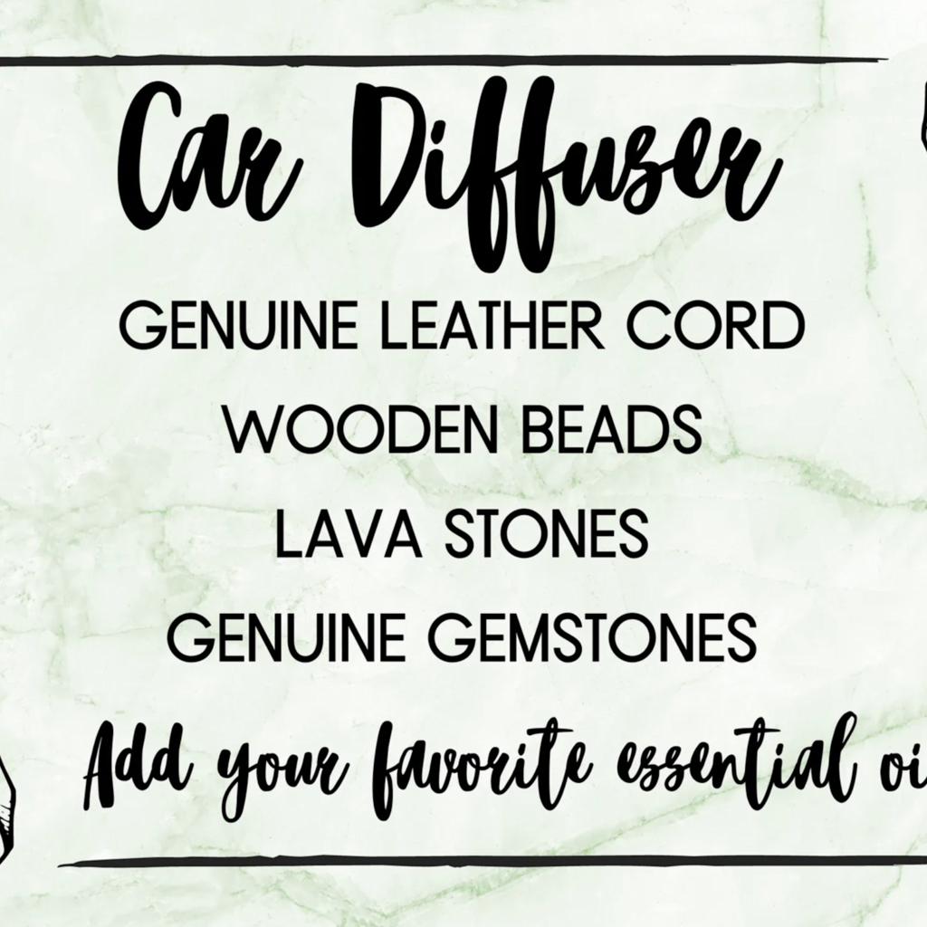 Small Crystal Car Diffuser