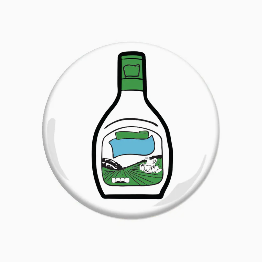 Raygun Button - Ranch bottle