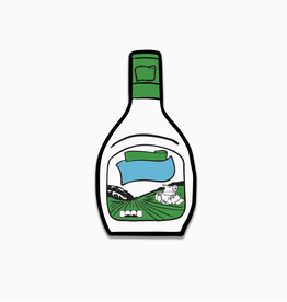 Raygun Sticker - Ranch bottle die cut