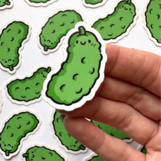 Shop Emily M Sticker - mini pickle