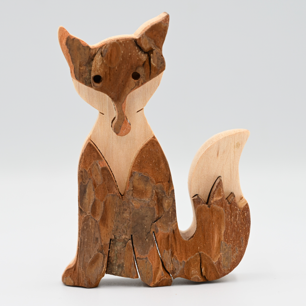 Small Sitting Fox