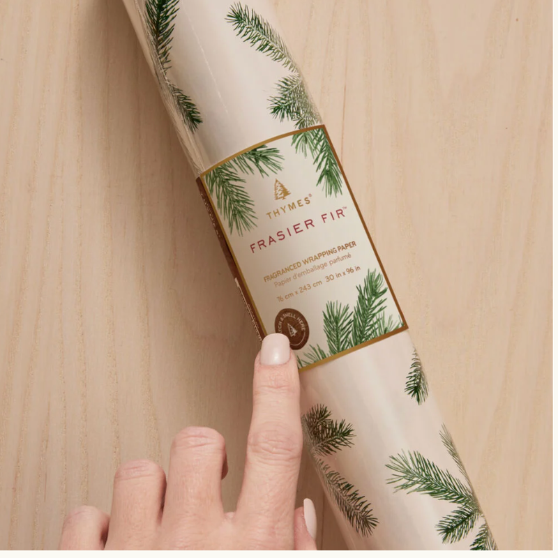 Thymes Fragranced Wrapping Paper - Frasier Fir