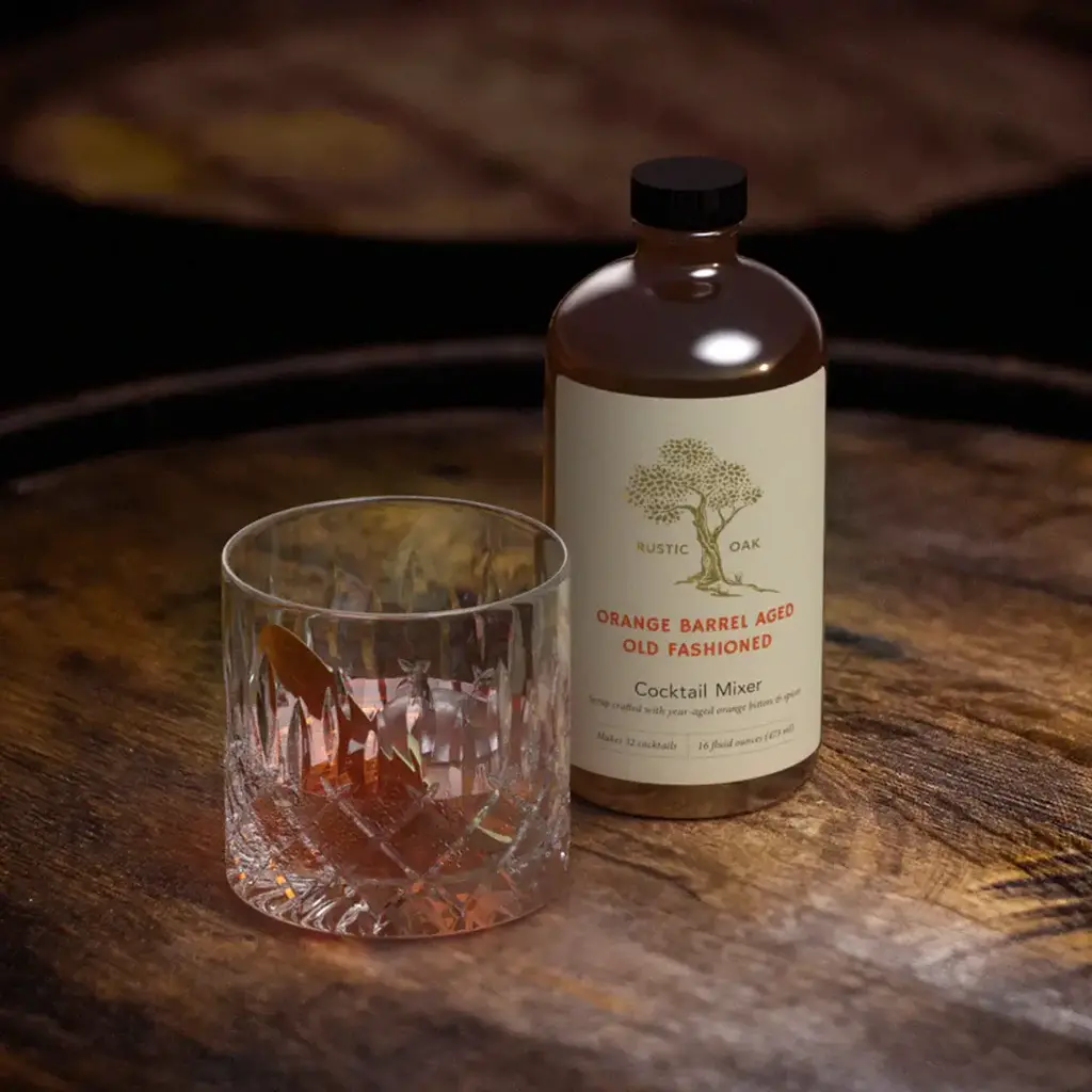 Rustic Oak Rustic Oak - Orange Barrel Aged Old Fashioned Mix (16oz)
