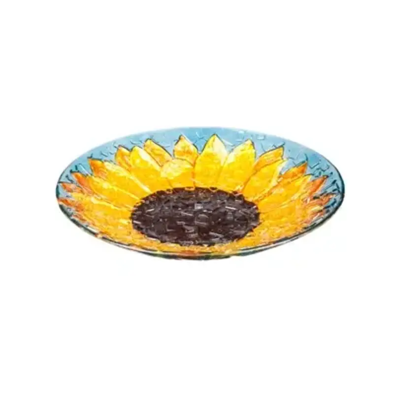 Sunflower Birdbath (18")
