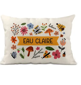 Rock Scissor Paper Eau Claire Meadow - Lumbar Pillow