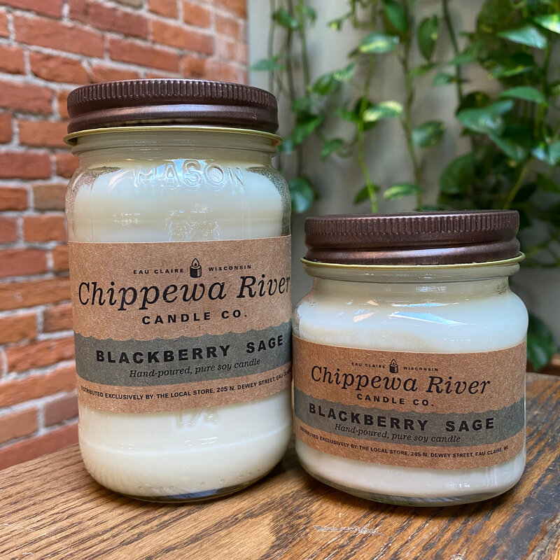 Chippewa River Candle Co. Blackberry Sage | Chippewa River Candle Co.
