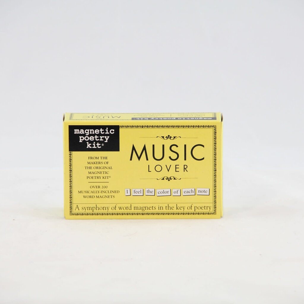 Magnetic Poetry Magnetic Poetry - Music Lover