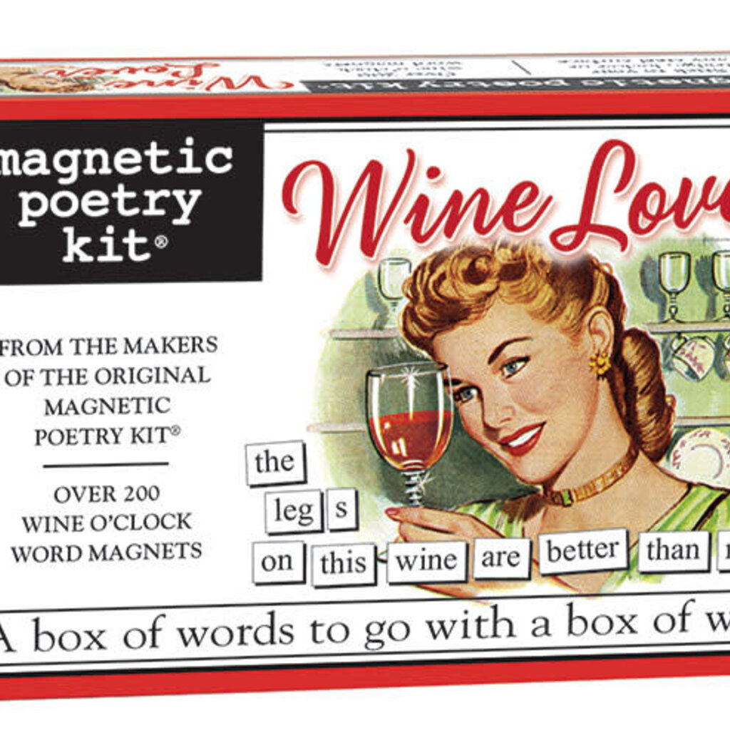 Magnetic Poetry Magnetic Poetry - Wine Lover