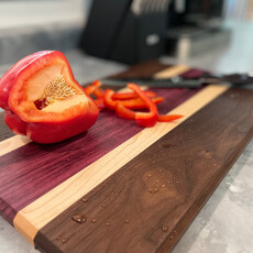 Wood Cutting Board + Wood Care Kit