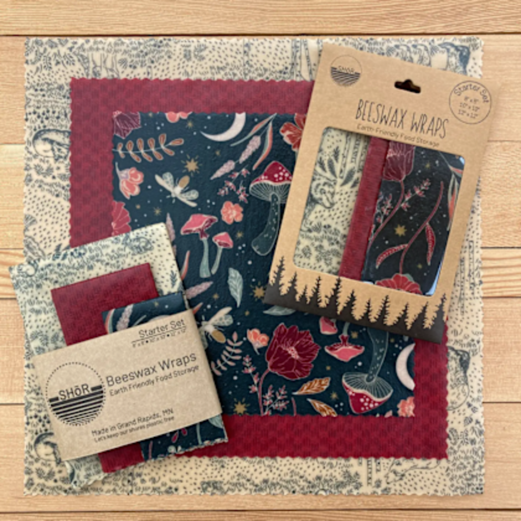 Shor Products Beeswax Wrap Starter Set - Wildwood