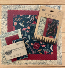 Shor Products Beeswax Wrap Starter Set - Wildwood